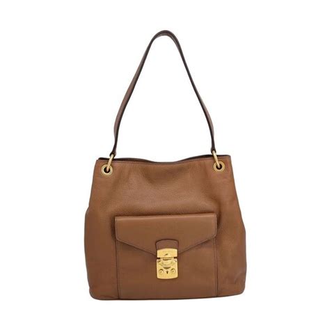 sac miu miu vitello|Miu Miu Sacca Vitello Phenix Bag in Brown Leather.